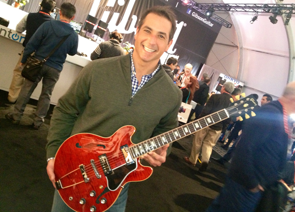 Gibson CES 2013 - Felicia Day with Bobby Dean