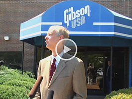 Henry Juszkiewicz, Chairman and CEO of Gibson Guitar Corp., has responded to the August 24 raid of Gibson facilities in Nashville and Memphis by the Federal Government. Henry Juszkiewicz, Chairman and CEO of Gibson Guitar Corp., has responded to the August 24 raid of Gibson facilities in Nashville and Memphis by the Federal Government.